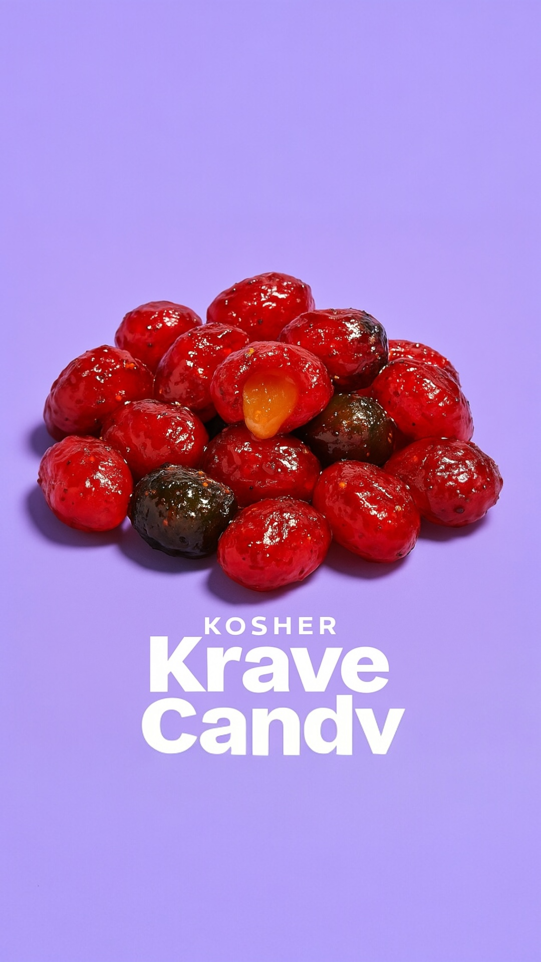 KOSHER KRAVE CHAMOY GUSHERS. Limited edition
 (6 oz)