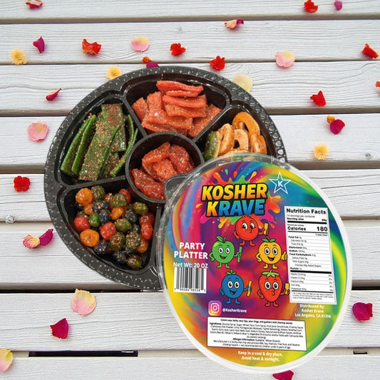 KOSHER KRAVE PARTY PLATTER – estimated 20 OZ