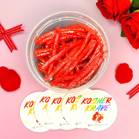 CHAMOYLICIOUS STRAWBERRY STRAWS
 (6 oz)
